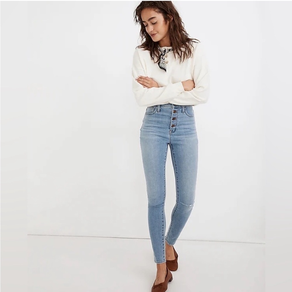 Madewell | 11" High-Rise Roadtripper Jeans | Size: 26